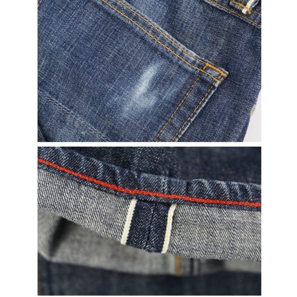 🎉HP 🎉 Selvedge raw denim jeans by GUSTIN 29x27